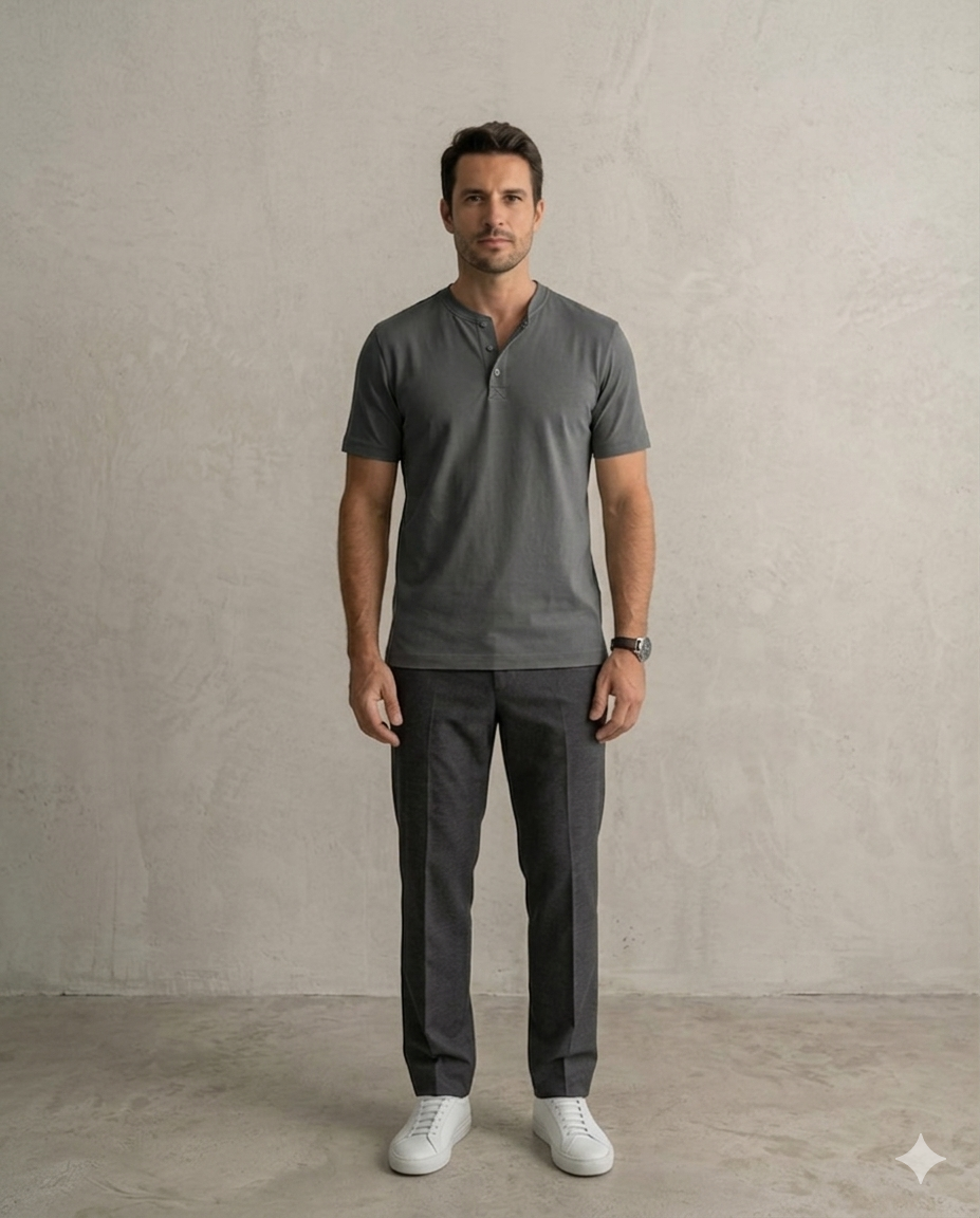 Henley Cinza Urbano - Image 7