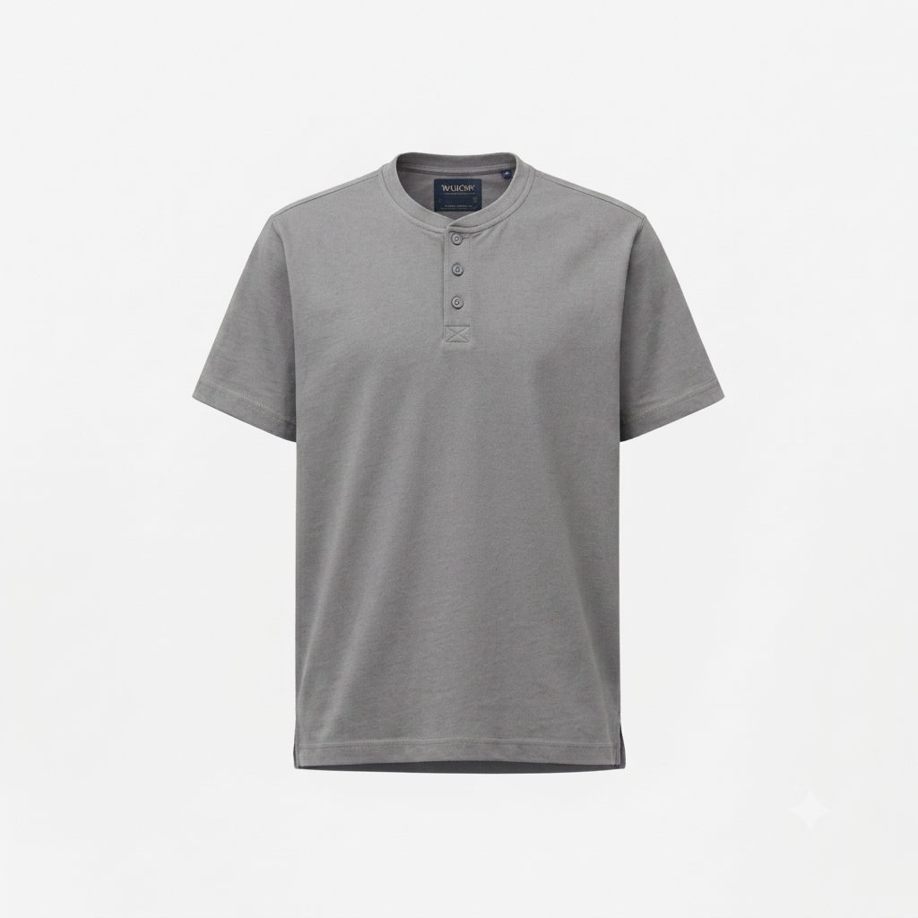 Henley Cinza Urbano