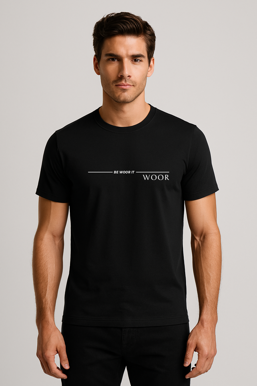 Camiseta Masculina Woor Be Woor It Woor