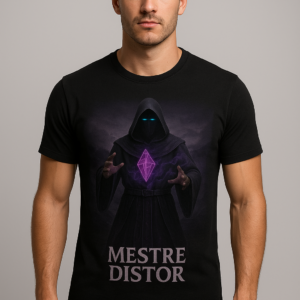 Camiseta Masculina Mestre Distor: O Feiticeiro Enganador