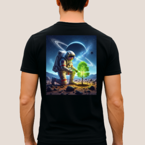 Camiseta Masculina Woor Jardineiro Espacial