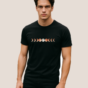 Camiseta Masculina Woor Lua e Ciclos