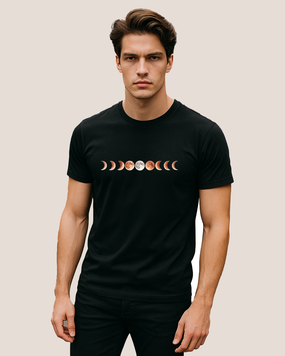 Camiseta Masculina Woor Lua e Ciclos