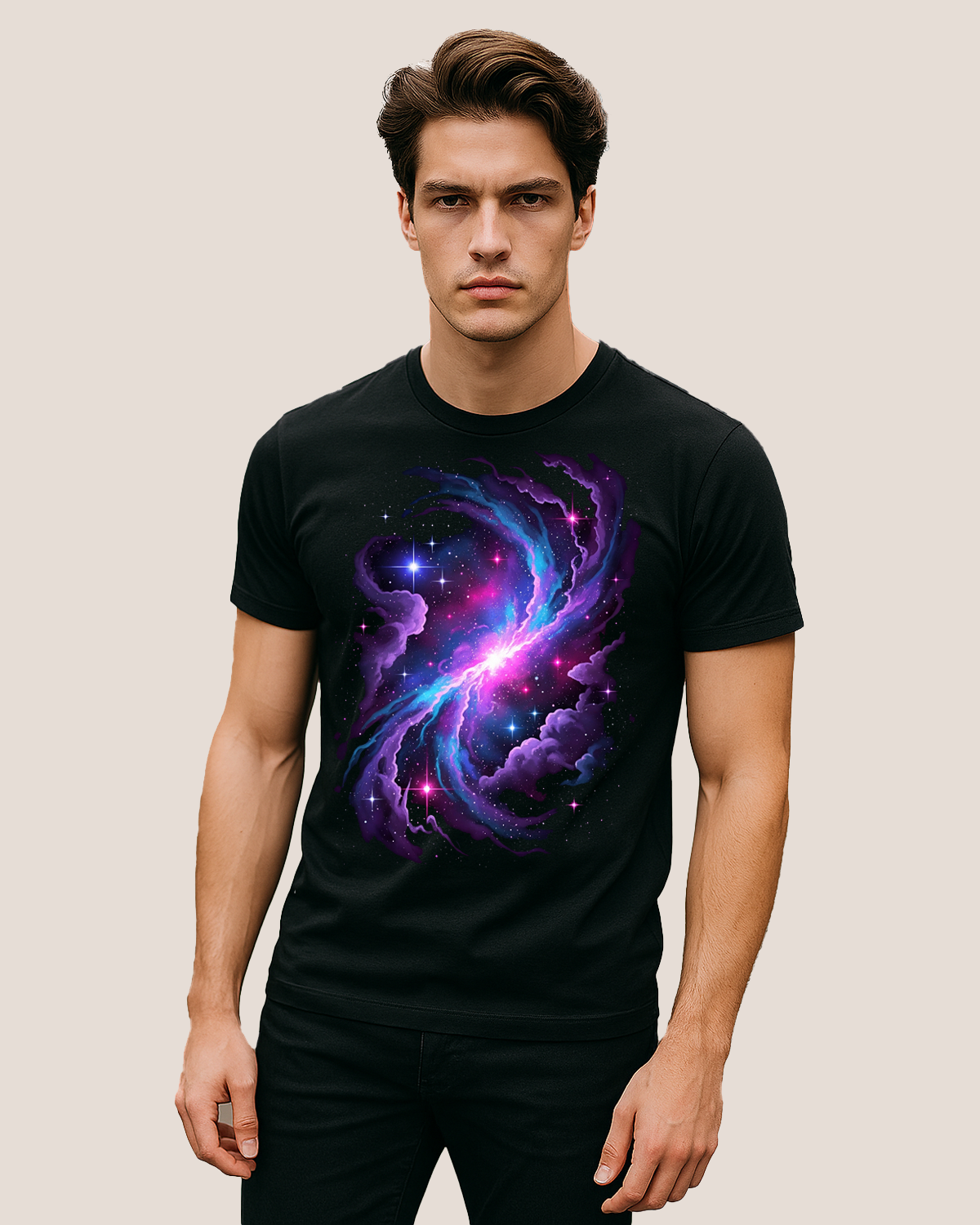 Camiseta Masculina Woor Nebulosa