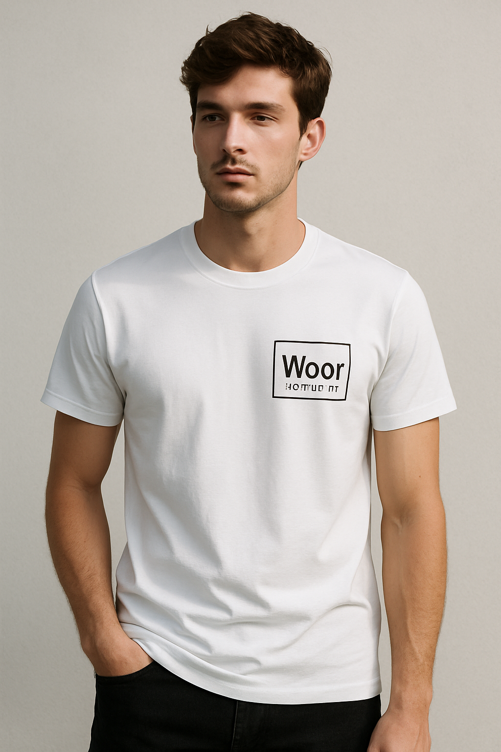 Camiseta Masculina Woor Authentic Essencial